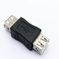 Pikkukuva 5 / 5: USB2.0 naaras-naaras adapteri kaksois päällä uros-uros USB uros-naaras adapterilla