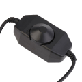 Miniatyrbilde 4 av 4: 12v DC 0-100% PWM Manuell Knott Dimmer Kontrollbryter for LED-stripe lys