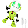 Miniatyrbilde 1 av 5: Metallpratende robotleker med Waht You Say Repeats, Rechargeab