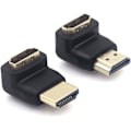 Pikkukuva 1 / 4: HDMI-sovitin 90 astetta ja 270 astetta kulmassa oleva HDMI-liitin oikea
