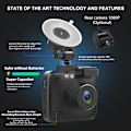 Miniatyrbillede 3 af 5: Dashcam (2K HD, wifi GPS WLAN (Wi-Fi)