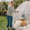 Miniatyrbilde 2 av 4: Luksus Myggnetting, Stor Størrelse: for Dobbeltseng til King Size-seng, Fin