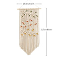 Pikkukuva 5 / 5: A，Käsinkudottu seinävaate Macrame-seinävaate