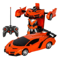 Pikkukuva 1 / 3: 1:18 Muuntaja Rc Radio-ohjattava muuntaja-ajoneuvoauto Deform Robot Lelu