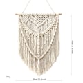 Miniatyrbillede 3 af 5: Vægtæppe macrame vægophæng, højde: 700 mm, håndlavet, boho væg