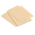 Miniatyrbild 3 av 3: 100 Ark A5 Vintage Blank Kraft Brevpapper Retro Skrivpapper