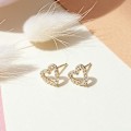 Miniatyrbild 5 av 5: Celestial Lightning Bolt, Moon and Star Earrings i 14K guldpläterad