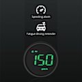 Miniatyrbilde 3 av 5: 2 stk Universal Car HUD Heads Up Display GPS Speedometer med Spe