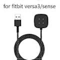 Miniatyrbillede 2 af 5: Opladningsdock til Fitbit Versa 3/Sense Smart Watch Opladerkabel USB Opladningsdata