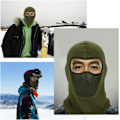 Miniatyrbilde 5 av 5: Multifunksjonell ansiktsmaske med fleece nakkepanel