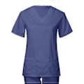 Miniatyrbild 5 av 5: Dam Scrubs Set Sjuksköterska Scrubs Bekväma Arbetskläder för Kvinnor Scrubs Topp och Byxor Vårduniformer Scrubs för SPA Operationssal (L) L