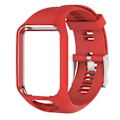 Miniatyrbillede 2 af 3: Ohp Tomtom Spark Runner 2/3 Gummirem Gummiband Golfer2 Adventunrer Armbånd（Rød）