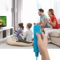 Miniatyrbillede 5 af 5: 2 Højre WII-controllere Fjernbetjeningsspil Wii-controller med S
