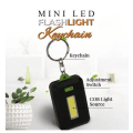 Miniatyrbilde 2 av 5: 2 stk Mini LED lommelykt nøkkelring, Mini nøkkelring lys nøkkelringer med nøkkelring, Cob LED liten nøkkelring lommelykt, Mini Ultra