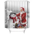 Jultomten Julserie Duschdraperi, 180*200