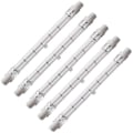 Miniatyrbilde 2 av 2: Dimbar R7s 189mm 100w Halogen Pærelyspære Ac220-240v J189 Lineær Halogen Flomlys For Landskap, Sikkerhet, Gatebelysning (sett med 5)