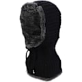 Pikkukuva 4 / 5: Termo fleece -neulepipo 2 in 1 hupullinen huivihattu W
