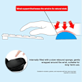 Miniatyrbild 4 av 5: Ergonomiskt handledsstöd för mus, handledsstöd i minnesskum för dator