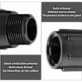 Miniatyrbillede 2 af 5: Havevandstrykregulator - 45 Psi (Sort) 3/4 Rørgevind Dryp I