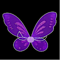 Pikkukuva 2 / 4: Fairy Genie Wings Costume Toddler Dress Up Butterfly Shaped Wings With Elastic String For Girls（Pink）