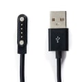 Miniatyrbilde 2 av 3: Smartklokke ladekabel 4-pin magnetisk lader universal for smart armbånd hvit