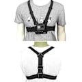Miniatyrbillede 2 af 3: Brystmonteret sele Chesty Strap kompatibel med Gopro Hero og actionkameraer Fuldt justerbar brystrem（Type C）