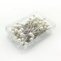 Miniatyrbilde 2 av 4: Hvit ett sett, perlet nål posisjonering nål DIY hånd fast Pi