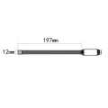 Miniatyrbilde 5 av 5: Sportsarmbånd for Samsung Galaxy Fit2 armbånd i metall