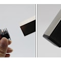 Miniatyrbilde 4 av 4: 10-pak rektangulære rørplugger, plastplugger, rustfritt