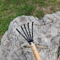 Miniatyrbilde 4 av 5: Lang håndtak, 27 cm for å grave i jord og blader, skjell, sjømat