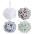 Miniatyrbillede 1 af 5: 4 stk. Mesh Pouf Badesvamp - Mesh Loofah Kropspeeling Brusebold Brusebold