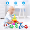 Pikkukuva 4 / 5: 3 kpl suurta kokoa Fidget Snake Cube Twist Puzzle Magic Snake Sensor