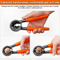 Miniatyrbild 5 av 5: Nötkrackare för valnötter och pekannötter med ergonomiskt grepp, idealisk för nötter och hasselnötter