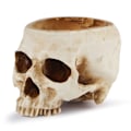 Pikkukuva 1 / 5: Halloween Hollow Scary Skull Plant Pot Dry Soot Resin Simulation