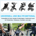 Miniatyrbillede 4 af 5: En grå universal flaskeholder er på cykler, barnevogne