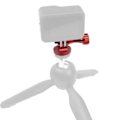 Miniatyrbillede 2 af 5: Aluminium Stativmontering Adapter til GoPro Action Kamera Monopod Montering