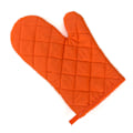 Miniatyrbild 4 av 4: 2 ugnshandskar för att skydda mot värmen från mikrovågsugnen - Orange