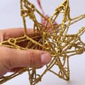 Miniatyrbilde 3 av 5: Juletoppstjerne juletrepynt oktagonal jul