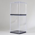 Miniatyrbillede 2 af 3: Akryl Plast Display Case Box Klar Støvfri Beskyttelse Til Modeller