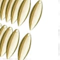 Miniatyrbilde 2 av 5: Fiskeskje Spinner - Spinner Fiskeskjeer for Slukfremstilling Fiskeutstyr DIY Fisketilbehør 20 STK (GoldD) Gold D
