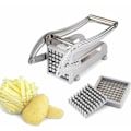 Miniatyrbilde 1 av 5: 1 stk Profesjonell rustfritt stål pommes frites potet grønnsakskutter