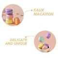 Pikkukuva 3 / 3: 10 kpl Keinotekoisia Macaron-malleja Simuloituja Värikkäitä Macaron-malleja Esittelyjälkiruokien Rekvisiitta