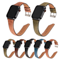 Miniatyrbild 3 av 3: Armband i äkta läder till Apple Watch 38/40/41mm 1 st
