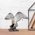 Miniatyrbilde 2 av 2: Barnas simulering vill fuglemodell dekorasjon dyr statisk vandrefalk håndlaget falk ørn samling modell hagedekor