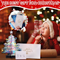 Miniatyrbild 5 av 5: Pop Up Julgran, 7,87 tum Liten Julgran 3D Pop Up C