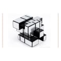 Miniatyrbilde 2 av 5: Speilkube 3x3 Speed Cube Magic Cube Puzzle Enkelt å snu (Sølv)