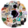 Miniatyrbillede 4 af 5: 50 stk Taylor Swift Graffiti Stickers til bærbar computer og skateboard