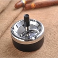 Miniatyrbilde 6 av 6: Moderne Roterende Askebeger, Vindtett Askebeger, Lukket Askebeger, Egnet for Kontorer, Barer, Balkonger, For Å Samle Sot (Svart)