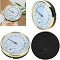 Miniatyrbilde 4 av 5: Termometer og hygrometer for kjøkken, LCD digitalt romtermometer, romhygrometertermometer, saunahygrometer, metallskive termometer