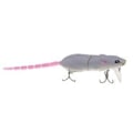Miniatyrbilde 3 av 5: Kunstig Mus Fiske Lokkemiddel Rotte Mus Agn Utstyr Kroker Overflatefiske 01(03) 3